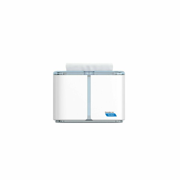 Cascades Pro Tandem Multifold Dispenser White Hand Towel Countertop C365